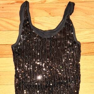 Sequined Tank Top